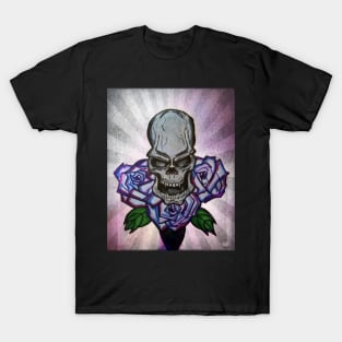 Skull flowers T-Shirt